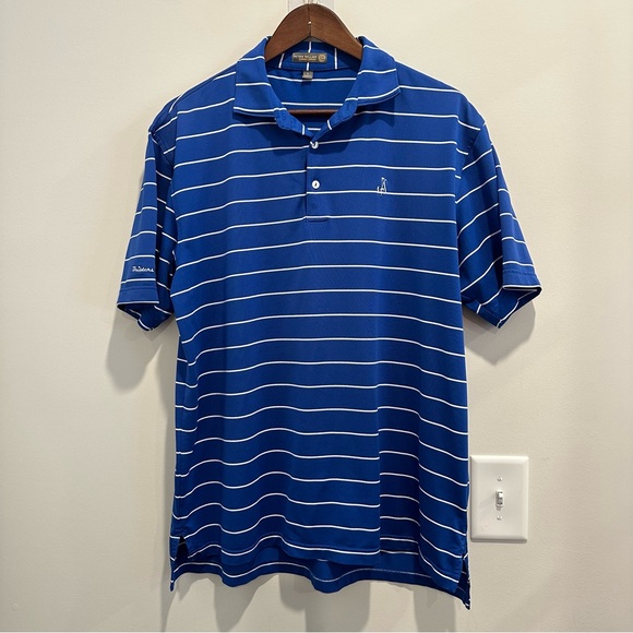 Peter Millar Summer Comfort Performance Polo Size L branded - Picture 1 of 7